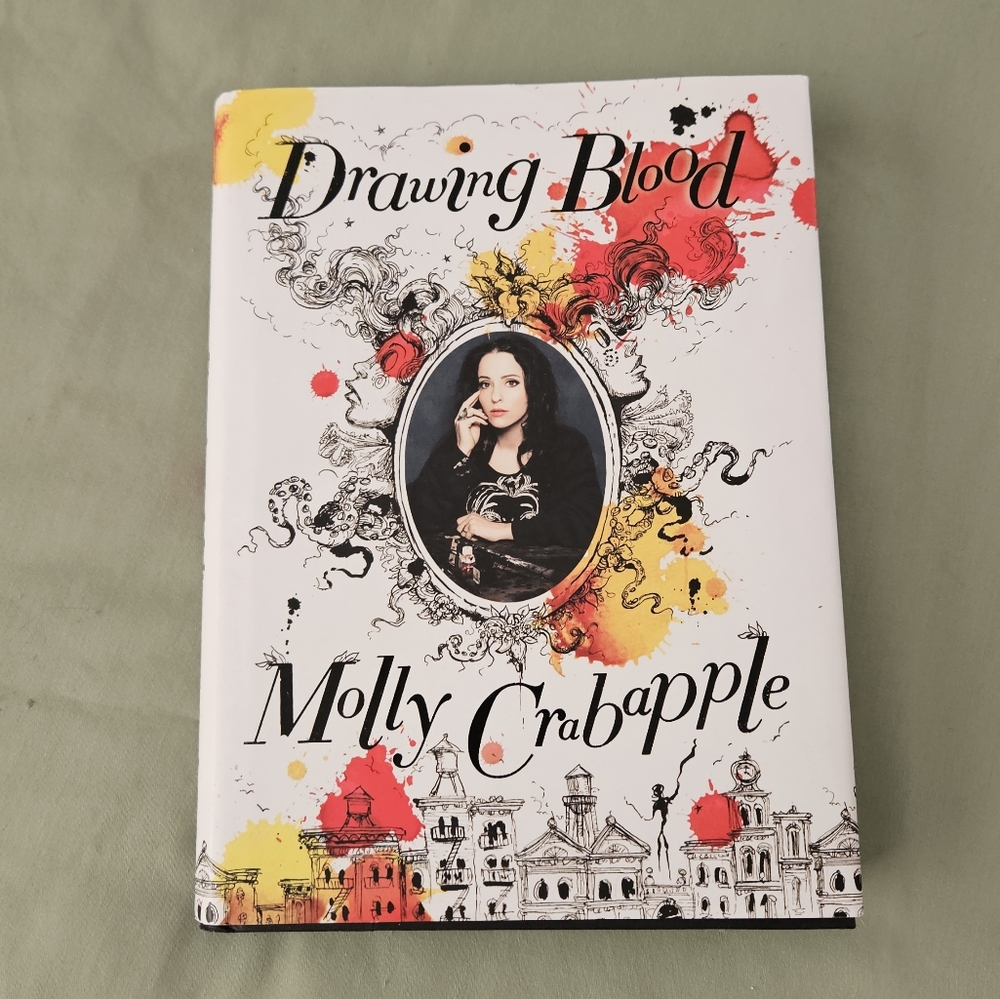 Drawing Blood by Molly Crabapple Hardcover Autobiography‎ Feminism